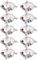 25 Stück Crankbait Blanko, Blanko-Angelköder für Angeln, unlackiert, blanko, Elritze Crankbaits Hartköder-Set Köder, 4,7 cm, 7,6 g