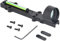 ToopMount 1X28 Rot/Grün Punktvisier Leichtes Zielfernrohr Punktvisier Taktisches Visier Rot/Grün Glasfaser Punktvisier Vollbeschichtetes Punktvisier mit 3 MOA (Green)