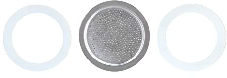 Stovetop - Guarnizione di ricambio per macchina da caffè espresso in silicone, 6 tazze e filtro per Easyworkz Moka Pot