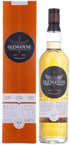 Glengoyne 10 Years Old Highland Single Malt Scotch Whisky 40% Vol. 0,7l in Geschenkbox