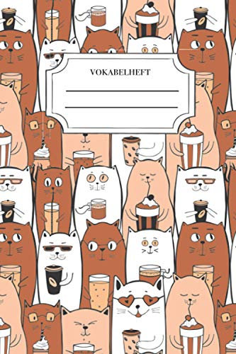 Vokabelheft: Vokabelheft, A5, 60 Seiten mit je 3 Spalten