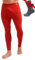 Merino Unterwäsche Herren - Lange Unterhosen Herren Merino Thermounterwäsche + Wollsocken(X-Large, 250 Cherry Red)