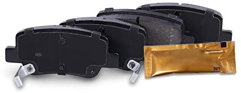 ATEC Germany Bremsbelagsatz Hinterachse, Bremsbeläge Bremsklötze hinten, 4 Stück, Kompatibel mit TOYOTA AVENSIS Kombi (_T27_), AVENSIS Stufenheck (_T27_)