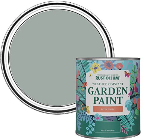 Rust-Oleum Holzfarbe Für Aussen, Wetterschutz, Seidenglanz, 750 ml, Urban Grau