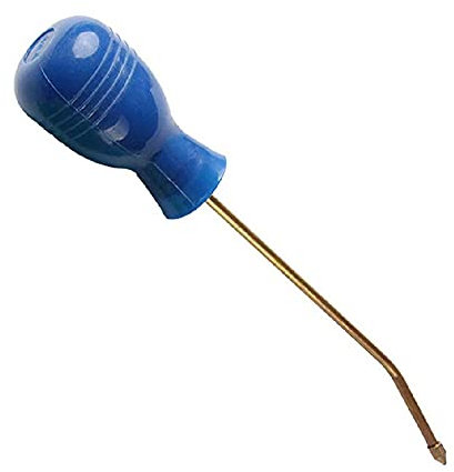 SEIWEI Plumero de polvo para bulbo, pulverizador de control de plagas con tubo largo de cobre, suministros agrícolas multiusos para jardinería, plagas/avispas/termitas, color azul
