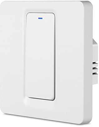 Smart Immersion Heater Timer Switch, WiFi Water Heater, Wall Touch Smart Boiler, Voice Control Compatible With Alexa and Google Assistant (40A)