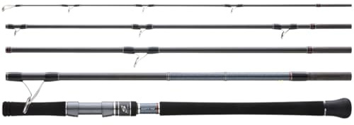 Hearty Rise Skywalker Shore Jigging 2,91m 80g - Reiserute, Rute zum Spinnfischen, Angelrute zum Reisen, Meeresrute