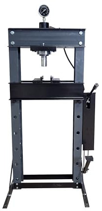 BPAC Pressa idraulica 30 Tonnellate - Pressa Workshop a doppia velocità con controllo del piede