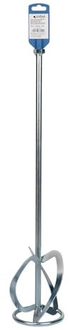 Cofan Varilla mezcladora mortero | Accesorio mezclador M14 | Adecuada para mezclar mortero o cemento (120 Ø)