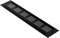 Rejilla de ventilación rectangular, paquete de 2 rejillas de ventilación de 250 mm x 50 mm, cubierta de ventilación de cocina de aleación de aluminio, cubierta de ventilación de pared, rejilla de