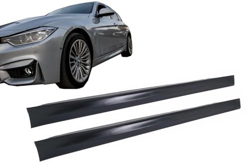 KITT SSBMF30MCN Seitenschweller, kompatibel mit 3er-Serie F30 F31 Limousine Touring (2011–2019) Verkleidung Set