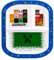 Zawadi Global Minecraft 3 Section Reusable Childrens Kids Toddlers Divided Breakfast Lunch Dinner Plate