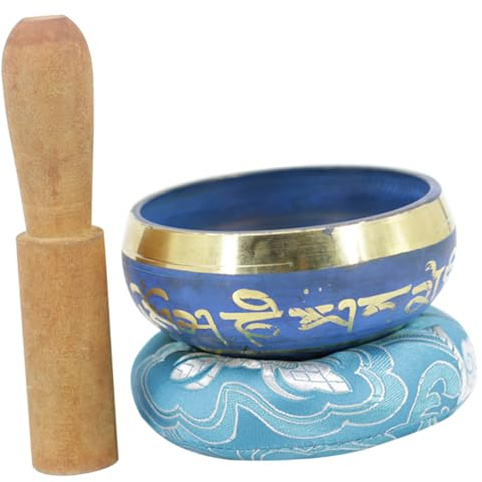 HEMOTON Klangschale - Meditationsschale Dekorativ Zen-garten-ornament Klangschalen-meditationsset Wohndekor-accessoire