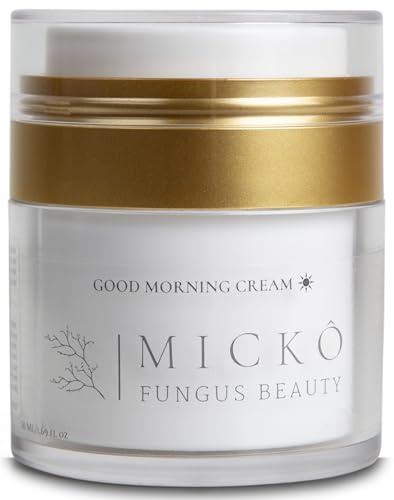 MICKÔ Crema de Día Antiarrugas para Mujeres y Hombres, Crema Coreana Antioxidante con Niacinamida, Bakuchiol y Vitamina C, Crema Facial con SPF30, Crema Hidratante Vegana, Pieles Sensibles, 50ml