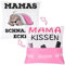 Merclix Kissenbezug 45x45 Mit 3 Tasche - Geschenk für Mama zum Geburtstag, Weihnachten - Lustige Mutter Geburtstagsgeschenke