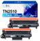 LxTek TN2510 Tonerkartusche Kompatibel für Brother TN-2510 TN2510 für MFC-L2827DW MFC-L2800DW MFC-L2835DW MFC-L2860DW MFC-L2860DWE MFC-L2827DWXL HL-L2400DW HL-L2400DWE HL-L2445DW (Schwarz, 2er-Pack)