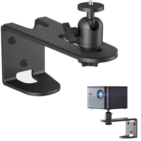 HEBEOT Soporte de pared para proyector, soporte para proyector, pantalla de proyector, para cine en casa, oficina, entorno