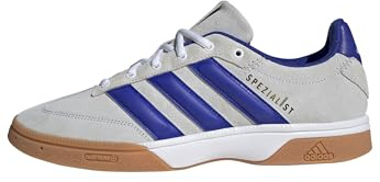 adidas Herren SPEZIALIST Indoor Shoes Sportliche Schuhe, Cloud White/Lucid Blue/Grey Two, 36 2/3 EU
