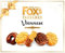 Fox's Fabulous Viennese Biscuit Selection 350G, dipped finger Chocolate viennese cream Viennese milk, Vanilla cream, Viennese swirl & curl, Perfect for Gifting by zamfoods & info book (1 Box)