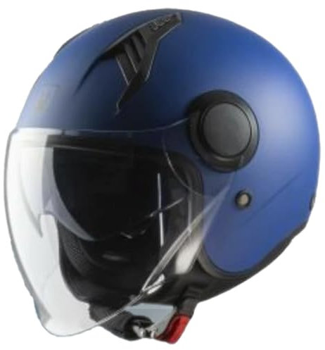 Casco Jet MPH NEW ONE ECE 22.06 Doppia Visiera Blu (XXL: 63 - 64 CM)