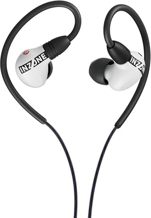 Sony INZONE E9 - Monitor in-ear cablato per giochi, sintonizzato per giochi FPS, auricolari con isolamento acustico, vestibilità comoda, design a basso profilo, suono spaziale a 360°, custodia inclusa