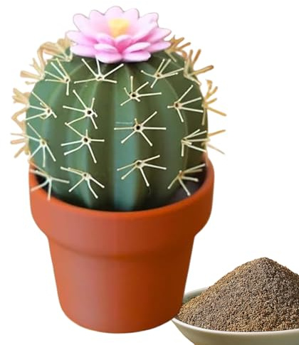 Salz- und Pfefferstreuer Kaktusform Design Salz- und Pfefferspender Gläser auslaufsicher staubdicht Gewürzstreuer Gläser für Küche, Restaurants und Gastronomie