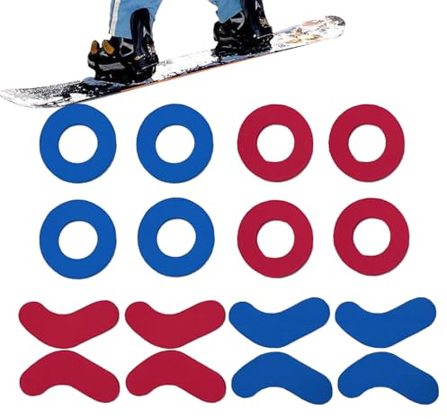 Generisch Ski Boot Padding - Cushioning Inserts, 16 Pieces Ankle Guards for Performance, Dampeners with Adhesive Back, Footwear Accessories, Foam Fillers for Stabilizing, Fitting and Bracing