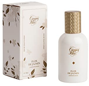 PERFUME Para Mujer CAMPOS DE IBIZA-Colonia Elaborada Con Esencia De Bergamota, Jazmín, Musk Blanco. Una Eau De Toilette Refinada, Cálida - Con Estuche Regalo Spray (50 ml)