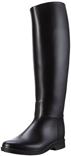 PFIFF 101658 Glasgow - Stivali da equitazione in PVC, taglia 40, colore: Nero