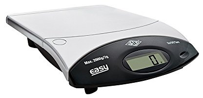 Wedo Briefwaage Easy elektronisch 2000g/2g lichtgrau/schwarz