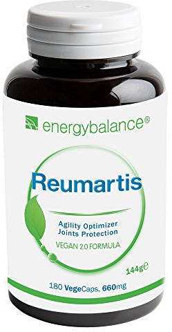 Reumartis Antioxidant Vegan 660mg - Top Aufnahme - GVO-frei - Vegan - Glutenfrei - 180 VegeCaps