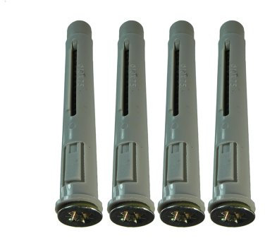 10 von Nylon Fensterrahmen Anchor Befestigung mit Schraube M10 x 75 mm