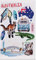 Hobbyfun Sticker Australien, Bogen 13 x 18 cm