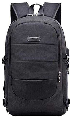 Zaino per Laptop da Viaggio Sottile con Porta di Ricarica USB Studente Anti Theft Laptop Bags College