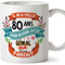 MUGFFINS Mug/Tasse Joyeux 80 Anniversaire - Il m'a Fallu 80 ans pour Devenir aussi Génial et Presque Parfait - Cadeau original pour Homme et Femme
