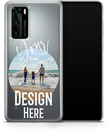 TULLUN Personalisierte Individuelle Ihr Eigenes Bild Foto Brauch Soft Gel Schutzhülle Handy Hülle für Huawei Modelle - Ihr Eigenes Design - für Huawei P30 Lite