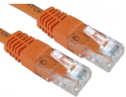 Alida Systems 1.5m Cat6 Ethernet Cable, High Speed and Reliable - Orange