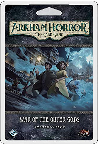 Fantasy Flight Games , Arkham Horror The Card Game: Scenario Pack - 7. War of The Outer Gods, Card Game, Ages 14+, 1 to 4 Players, 60 to 120 Minutes Playing Time
