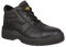 Iron Mountain Unisex Workwear Steel Toecap & Midsole S3 SRC Leather Safety Ankle Boot, Black, UK 8 / EU 42