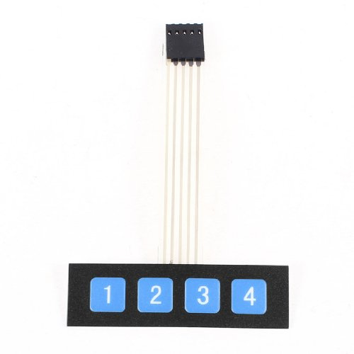 Ruilogod Matrix Array 1x4 4 Schlüssel Erweiterung Membranschalter-Tastatur-Tastatur