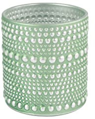 CHICCIE Teelicht Muster Mint 7x7x8cm - Teelichthalter