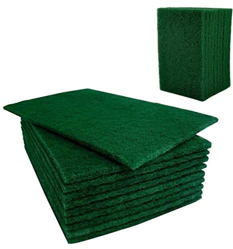 MKR PRO Heavy Duty Large Scouring Pads 16 x 22cm, Multi-Purpose for Kitchen and Bathroom (Pack of 20)