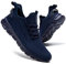 CAIQDM Herren Laufschuhe Laufschuhe Fitness Sport Freizeitschuhe Bequemes Leichtgewicht Atmungsaktiv Dunkelblau 44 EU