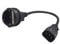 YCYUYUFUNS UPS PDU Power Extension Cable IEC 320 C14 Male to Schuko CEE7/4 European Female Adapter Power Cable PDU Cord