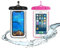 2 PCS Pochette Etanche Smartphone,Transparente pochette telephone portable etanche,Avec Boucle de Sécurité,Compatible avec Tous Les Portables Jusqu'à 6.7,pour La Natation, Le Surf, Le Rafting, Etc