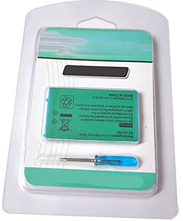 GBA-Akku, 850 MAh Wiederaufladbarer Lithium-Ionen-Akku mit Schraubendreher, Gameboy Advance SP-Akku für GBA SP Game Boy Advance SP