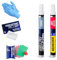 Touch Up Paint Factory - Scratch Repair Pen Kit Mixed by Reg Registration Plate Car Touch Up Paint for All Models - Exact Match Guarantee - Pro (Large) - Computer Matched