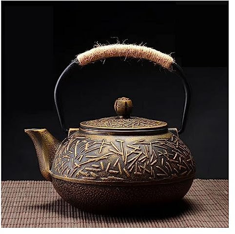 Teiera in Ghisa Teiere Giapponese Teiera In Ghisa Da 30,4 Once / 0,9 Litri Con Infusore Teiere Giapponesi Bollitore Per Cucina Domestica Ristorante Teiera Giapponese