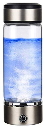 Bouteille d'eau à hydrogène, générateur d'eau ionique rechargeable de 420 ml, machine de purification d'eau pour usage quotidien et cadeaux
