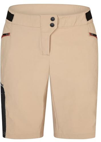Ziener Damen Fahrrad-Shorts mit Innenhose - Mountainbike/Outdoor/Freizeit - atmungsaktiv,schnelltrocknend,gepolstert Nexita X-Function